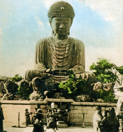 Buddha, Kobe, c.1900 by Japanese Photographer